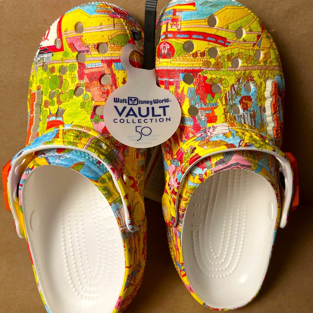 Disney Vault Collection Crocs 50th Anniversary